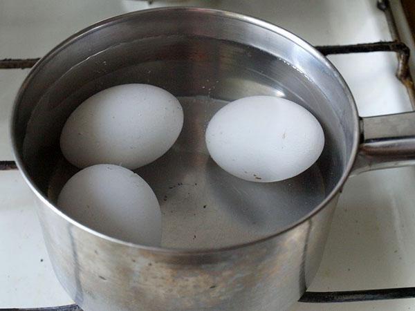 hervir huevos