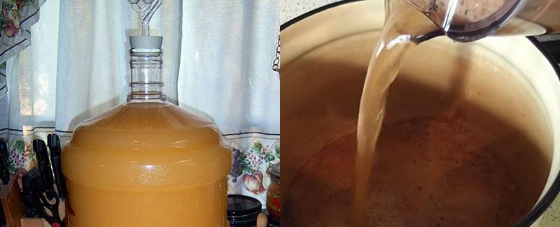 etapas de elaboración del vinagre de sidra de manzana