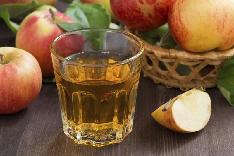vinagre de sidra de manzana sin levadura