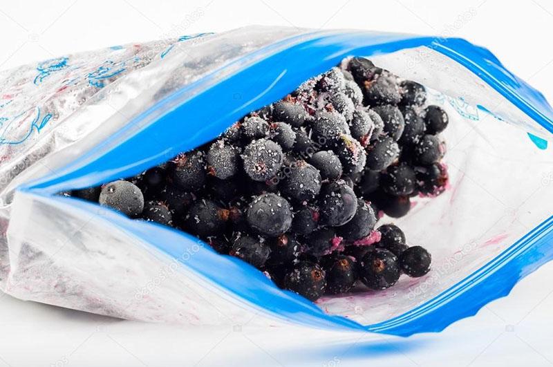 congelar sunberry en paquetes