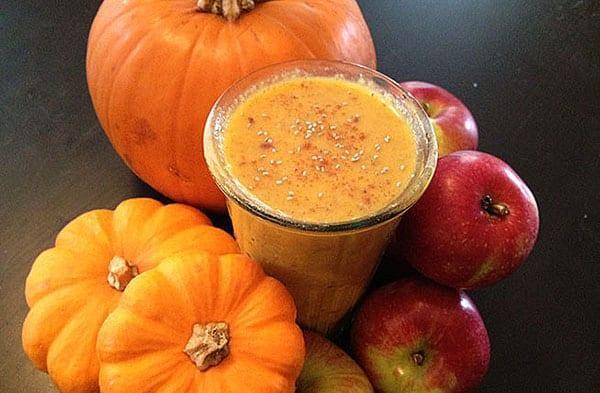 delicado puré de calabaza