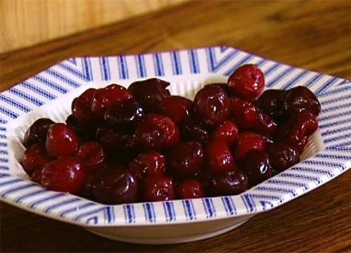 décongeler les cerises