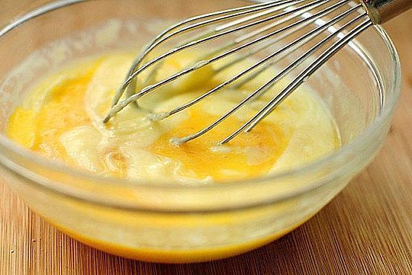 batir los huevos