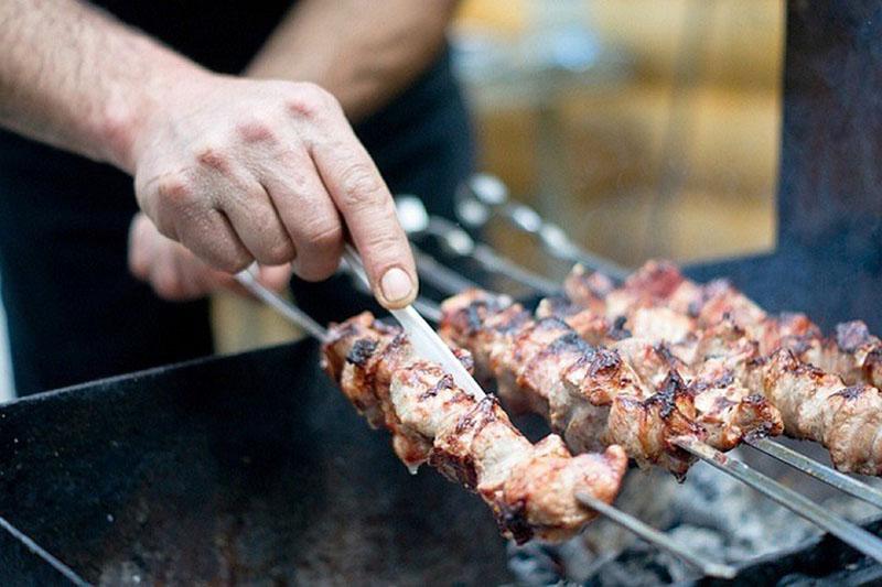 comprobar la preparación del kebab