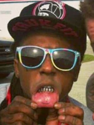 Foto: Instagram.Und natürlich erinnern wir uns alle an das bizarre Smiley-Tattoo von Lil Wayne.