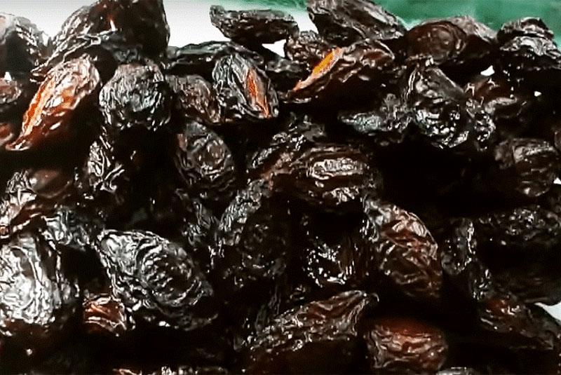 prunes séchées à l'airfryer