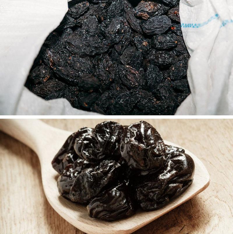 comment conserver les prunes séchées