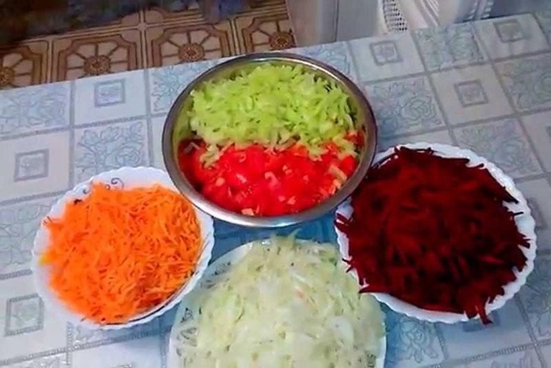 préparer des légumes