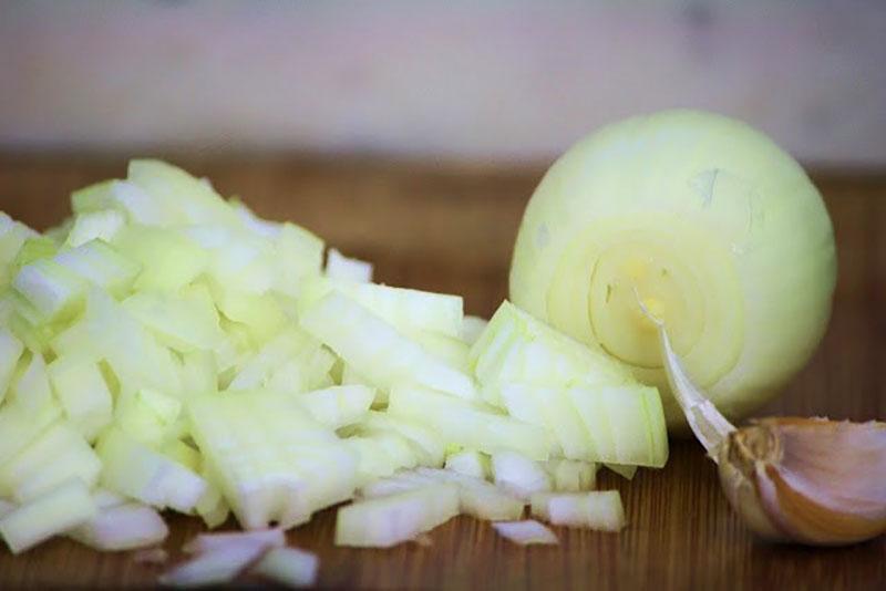 pica la cebolla