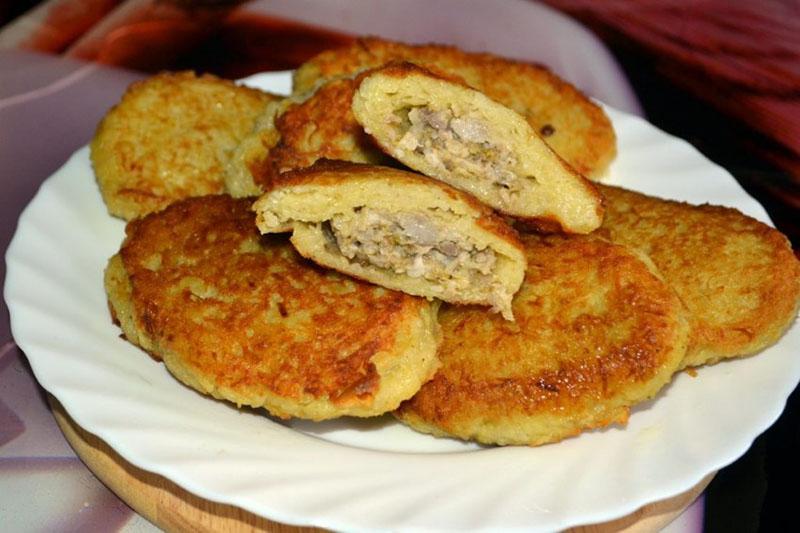 receta de tortitas de papa con carne picada