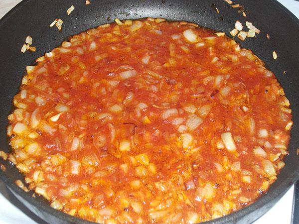 ragoût de légumes au concentré de tomate