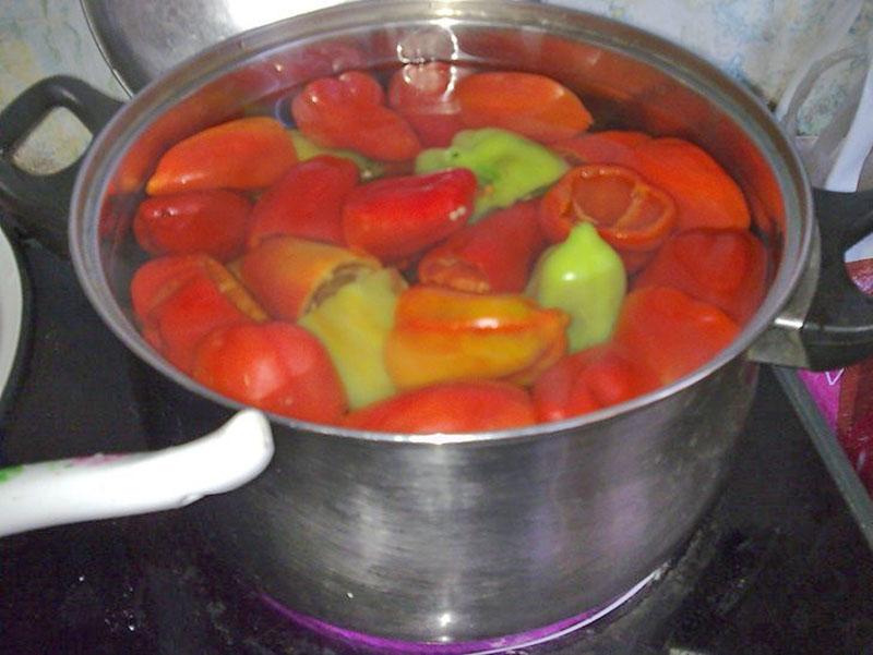 blanquear la pimienta