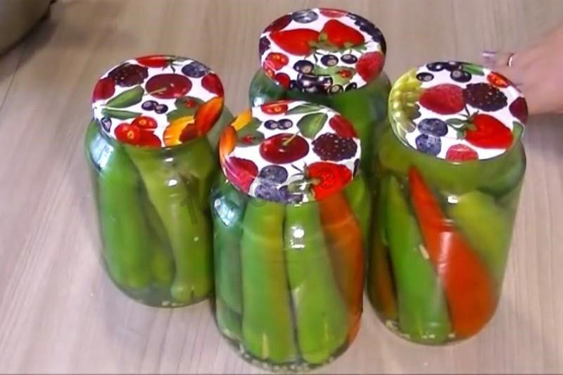 llena las latas y enrolla