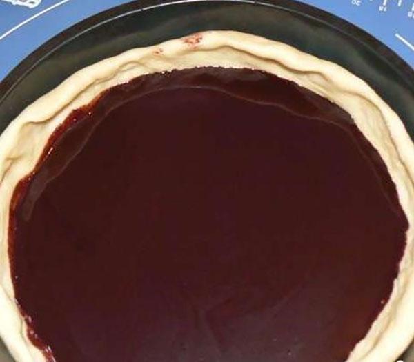 mettre la tarte au four