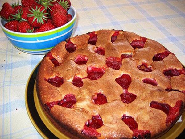 tarte aux fraises dans une mijoteuse