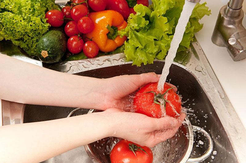 préparer les tomates