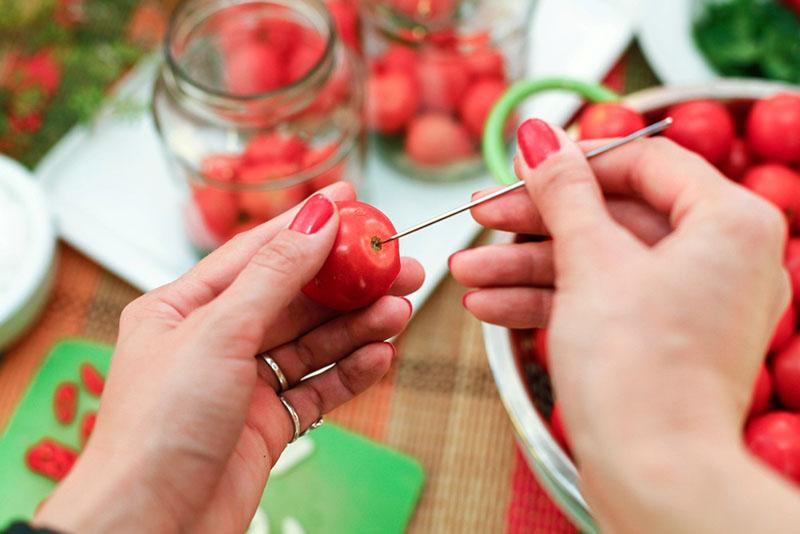 perforar la fruta
