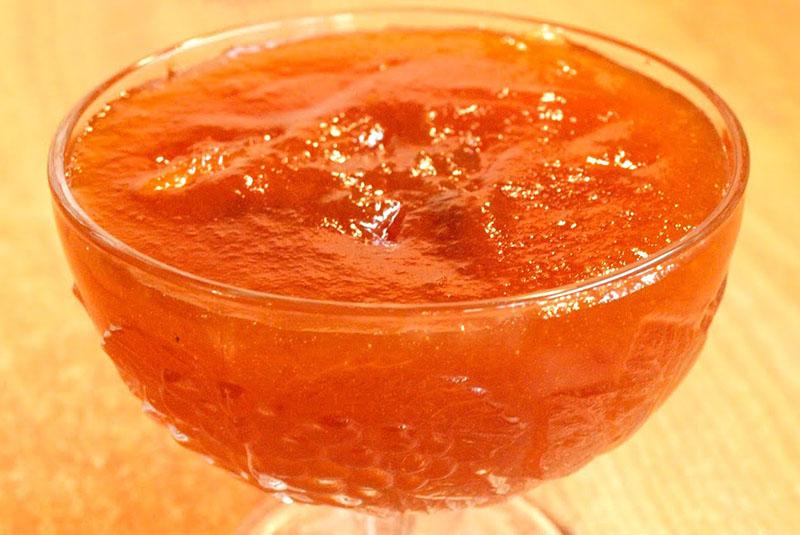 receta de mermelada de manzana con albaricoques