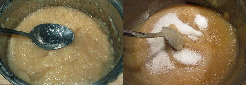 el proceso de elaboración de mermelada de manzana