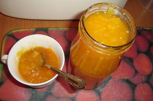 confiture de mandarine pour l'hiver