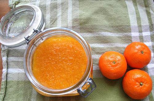 délicieuse confiture de mandarine aromatique