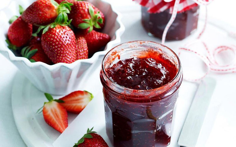 recette de confiture de fraises épaisse avec agar agar