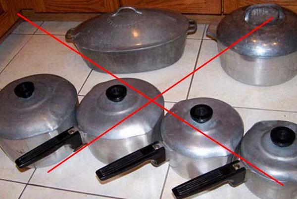 utensilios no aptos para hacer mermelada