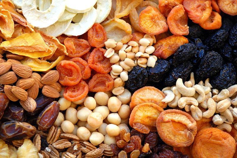 frutos secos y nueces