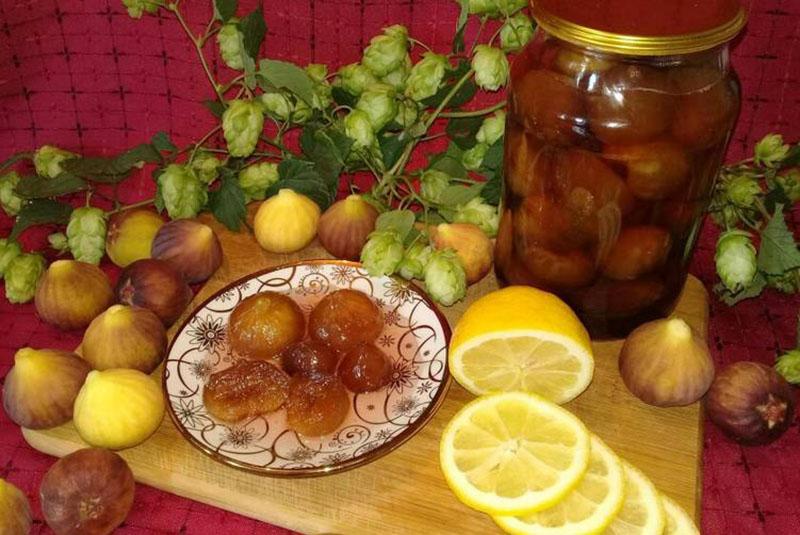 Receta de mermelada de higos al estilo azerbaiyano