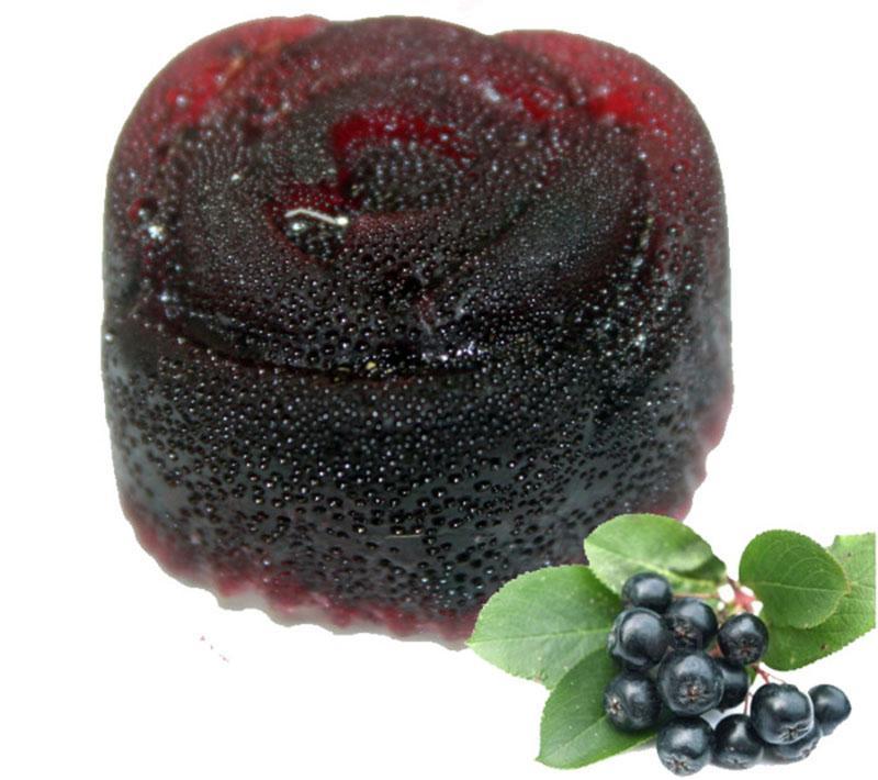 gelatina de chokeberry