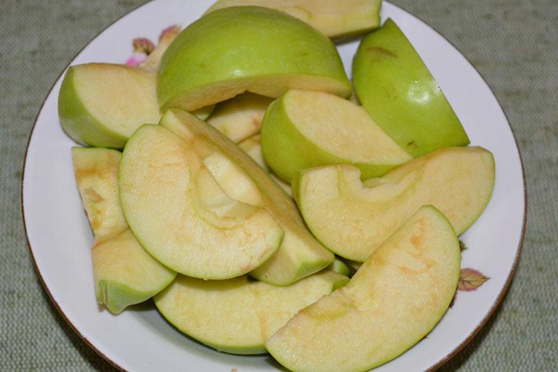 preparar manzanas