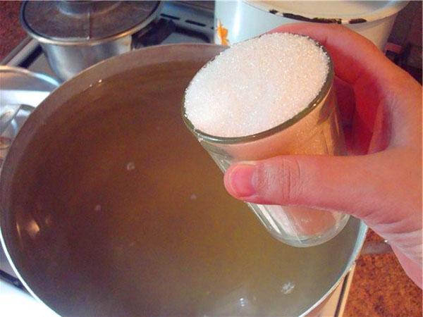 cocinar almíbar