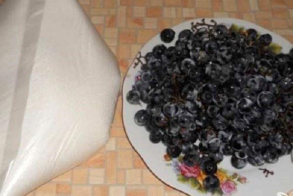uvas y azucar