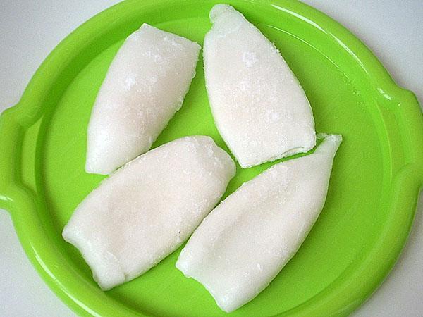 hervir calamares