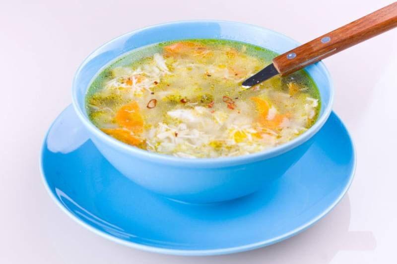 soupe de riz aux topinambours