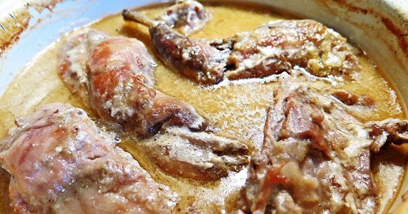 recettes pour cuisiner le lapin à la crème sure au poivre