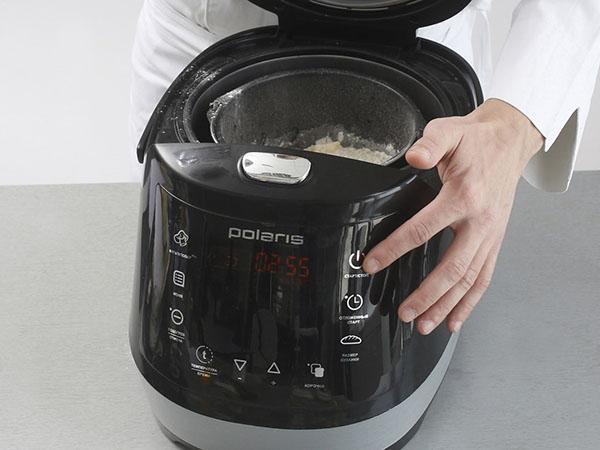 seleccione el modo de cocción del pan de trigo