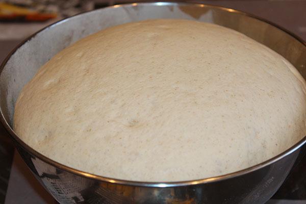 fermentation de la pâte levée