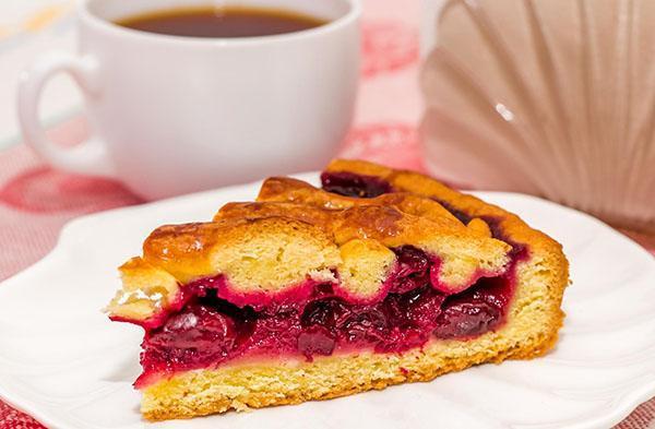 tarte sablée aux cerises