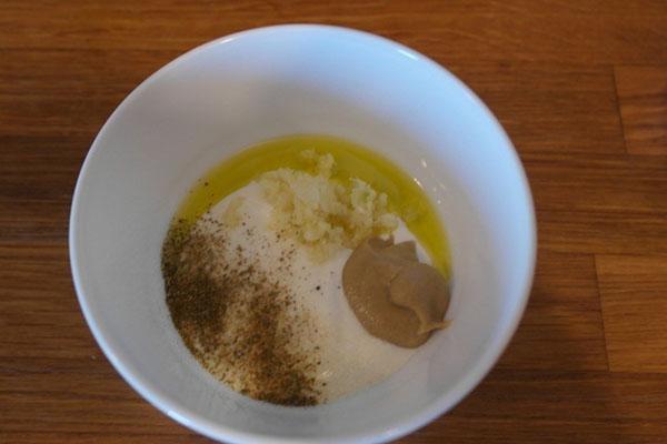 faire de la vinaigrette