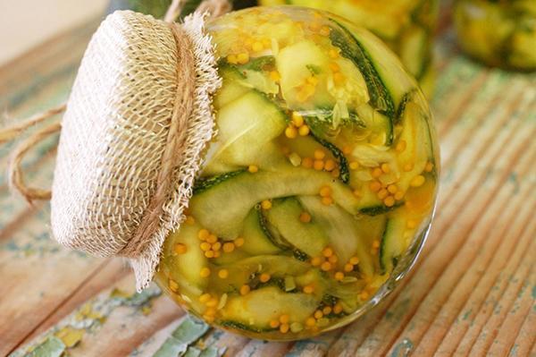 ensalada de calabaza y pepino