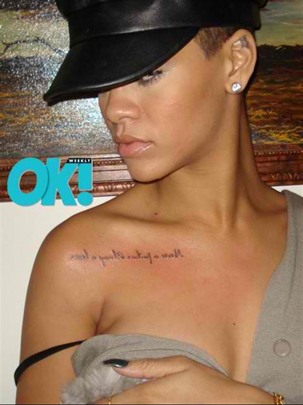 Rihanna Tattoos – Fotos und Erklärung