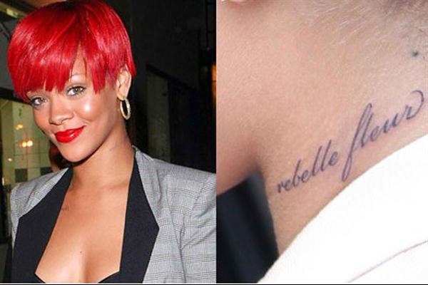 Rihanna Tattoos – Fotos und Erklärung