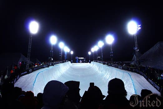 لقطة من وجهة نظر مذهلة من Superpipe.