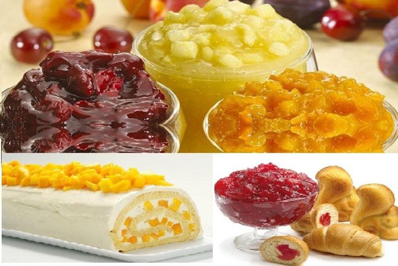 garniture aux fruits et aux baies pour tartes