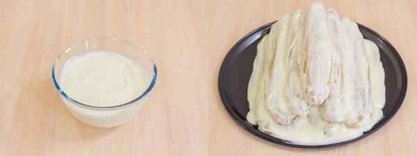 battre la crème et graisser les rouleaux