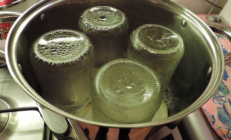 esterilización de latas