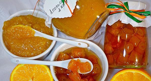 mermelada de naranja fragante