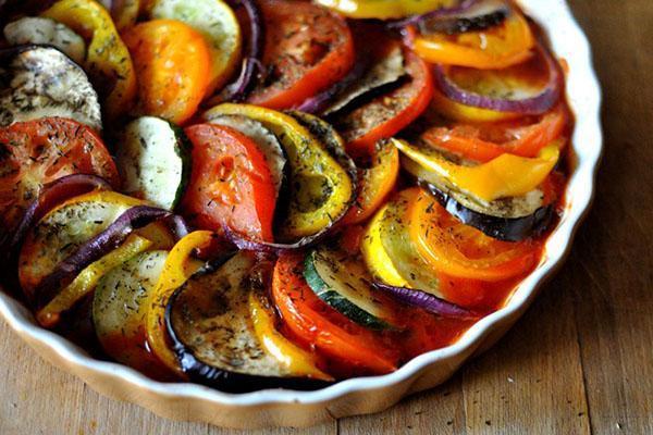 verduras al horno