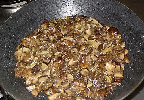 faire frire les champignons